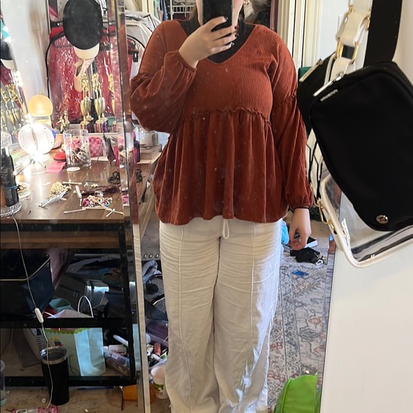 Women's Rust Top - Picture 3 of 3